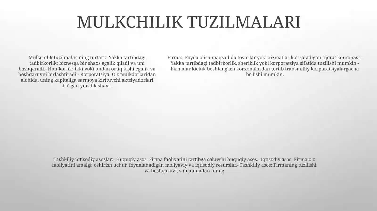 Firma Va Ularning Tashkiliy-Iqtisodiy Asoslari 4