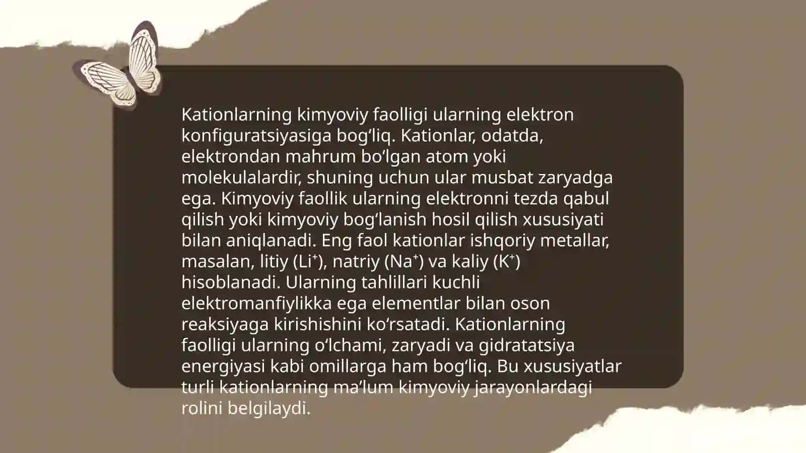 Katoinlarni kislota-asosli guruhlanishi 4