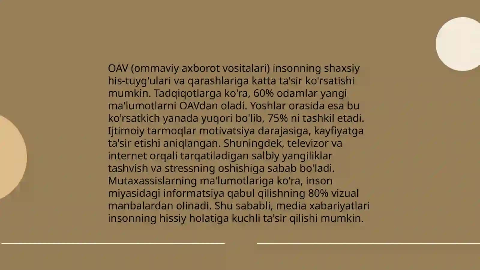 Axborotning shaxs hus -tuygulariga tasir muommolari 4