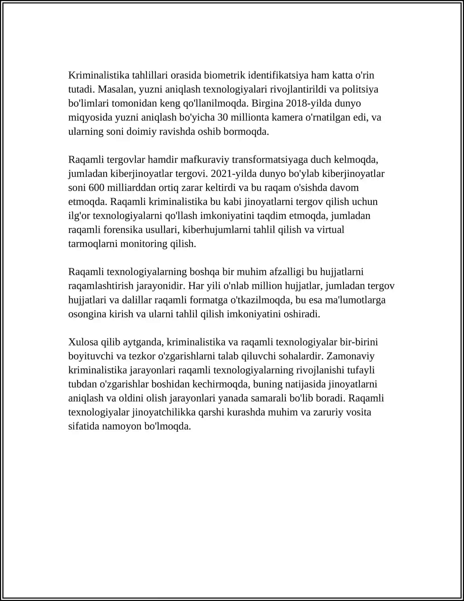 Kriminalistika va raqamli texnologiyalar 4