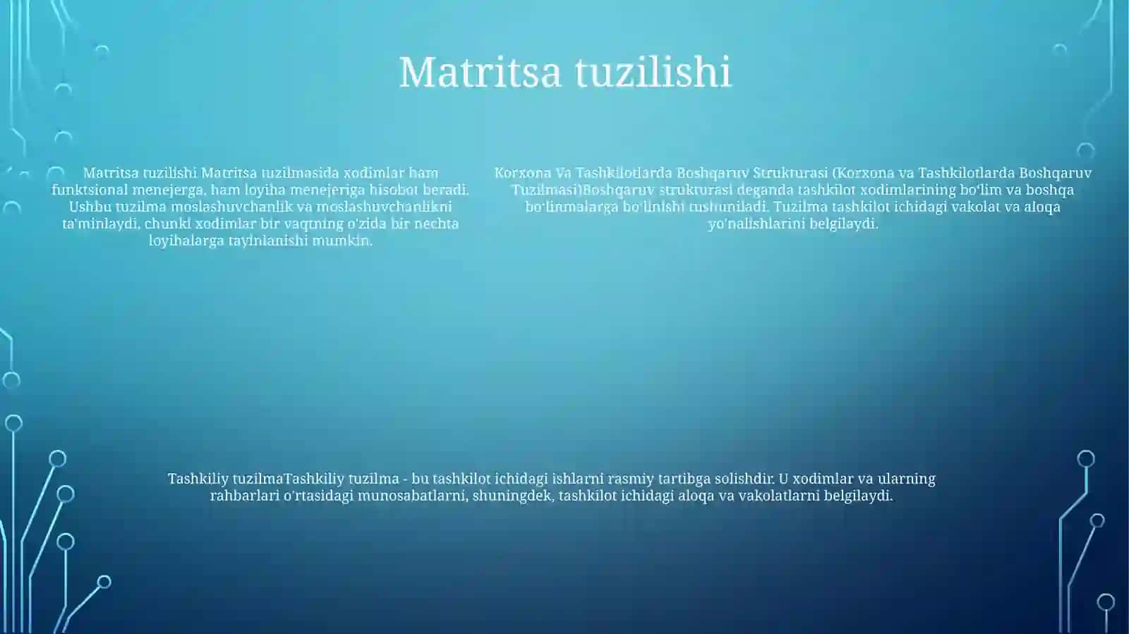 Korxona Va Tashkilotlarda Boshqaruv Strukturasi 4