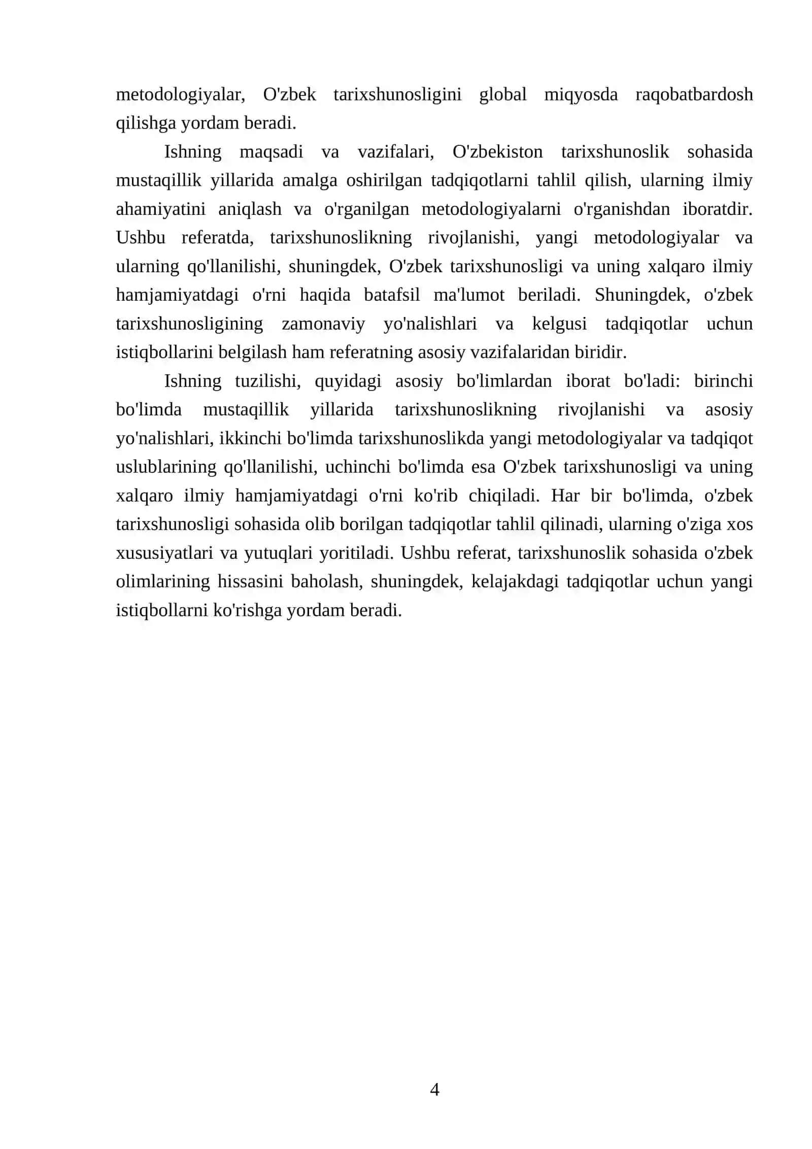 Mustaqillik yillarida tarixshunoslik boʻyicha ilmiy tadqiqot ishlari 4