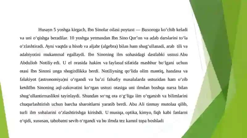 Abu Ali Ibn Sino ijodi va faoliyati 4
