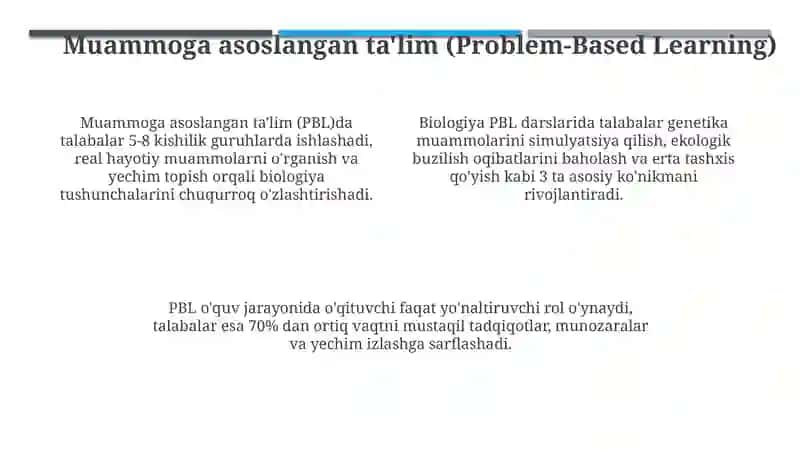 Onlayn biologiya taʼlimi: Tendentsiyalar va istiqbollar 4