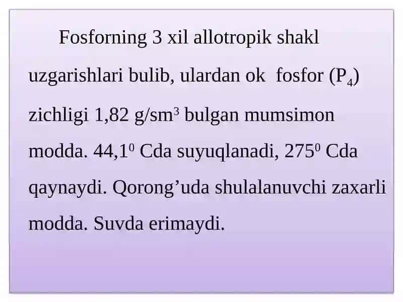 Fosfor 4
