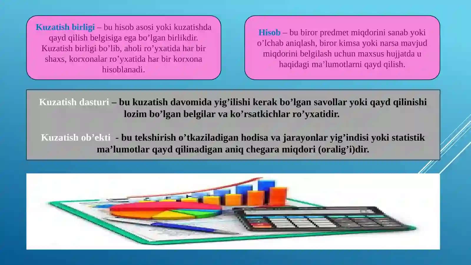 STATISTIKA KUZATISH METODI 4