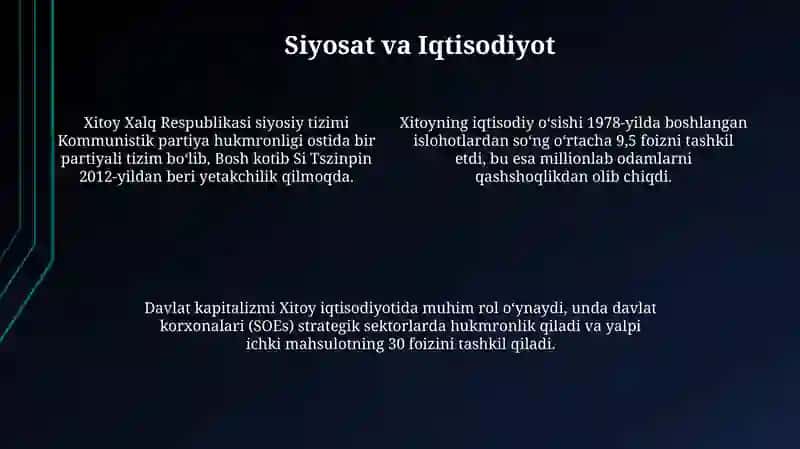 Xitoy Xalq Respublikasi: Tarix va Rivojlanish 4