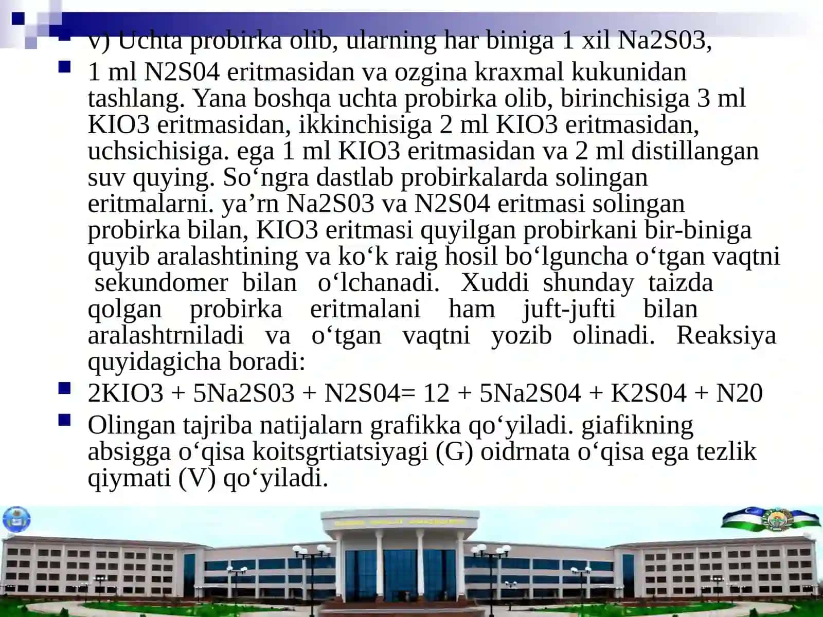 Kimyoviy reaksiyalar tezligi 4