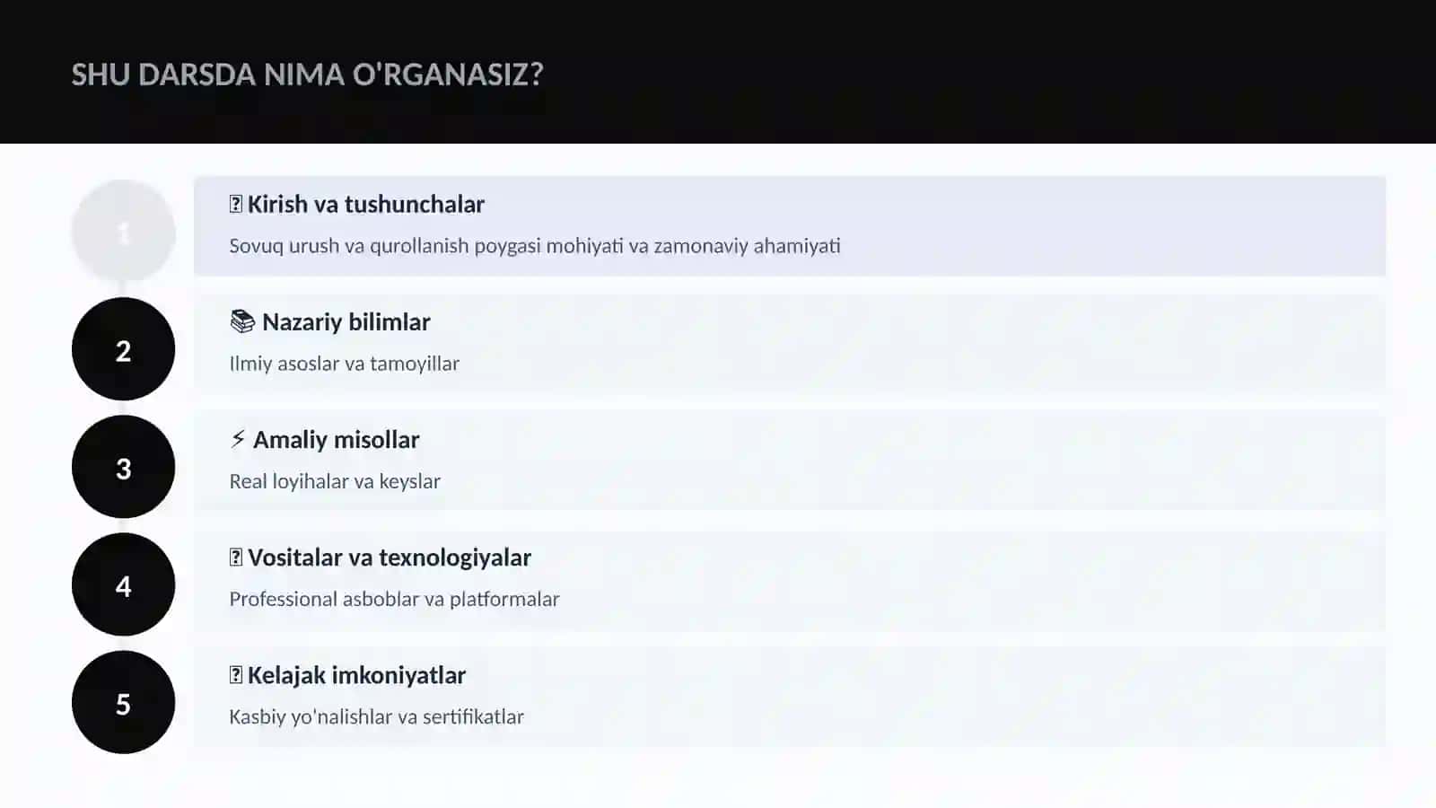 Sovuq urush va qurollanish poygasi 4