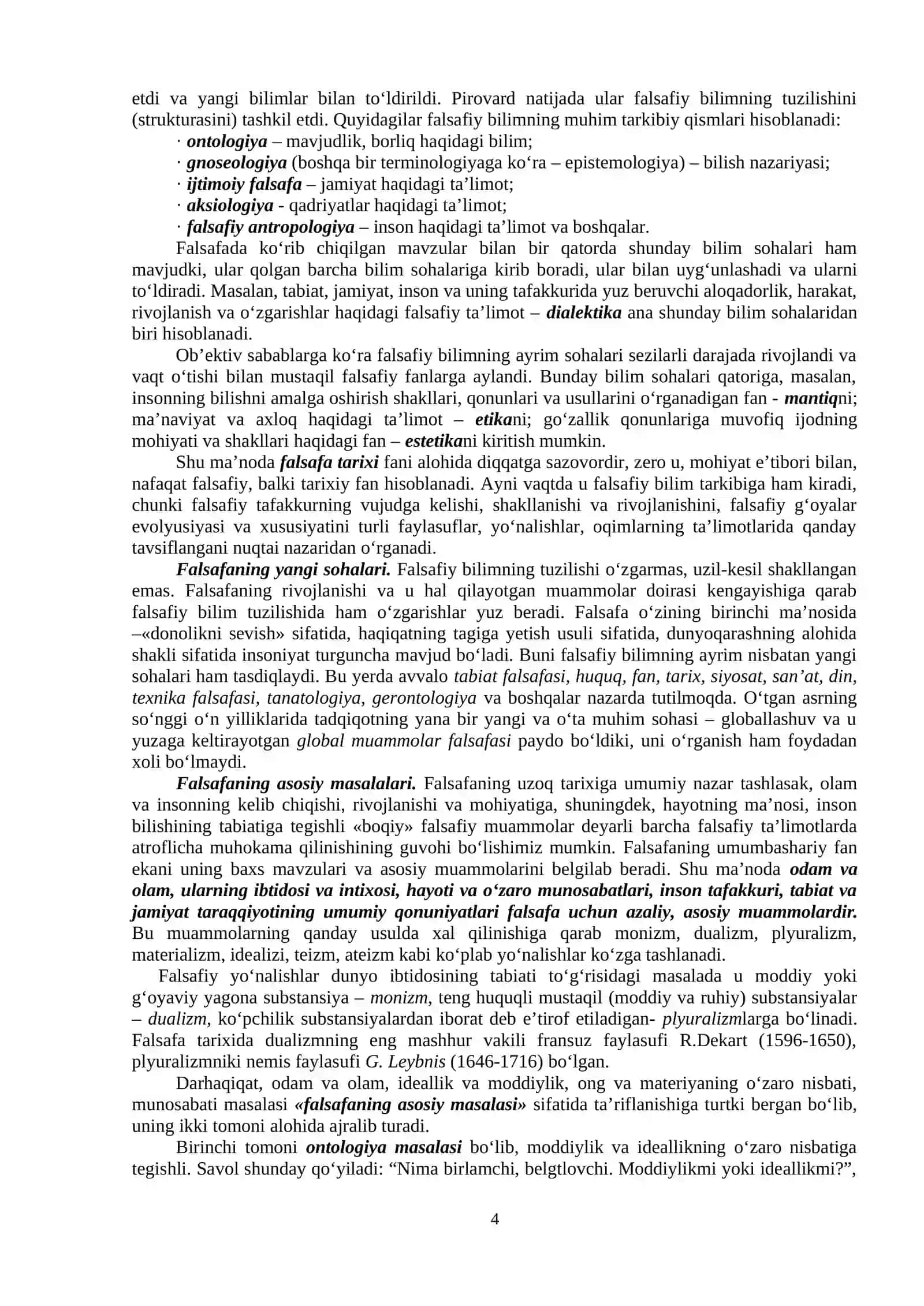 Falsafaning mohiyati va jamiyat taraqqiyotidagi roli 4