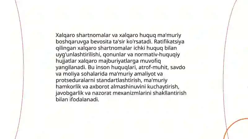 Ma'muriy huquq-ommaviy huquqiy boshqaruvini amalga oshirishning huquqiy asosi 4