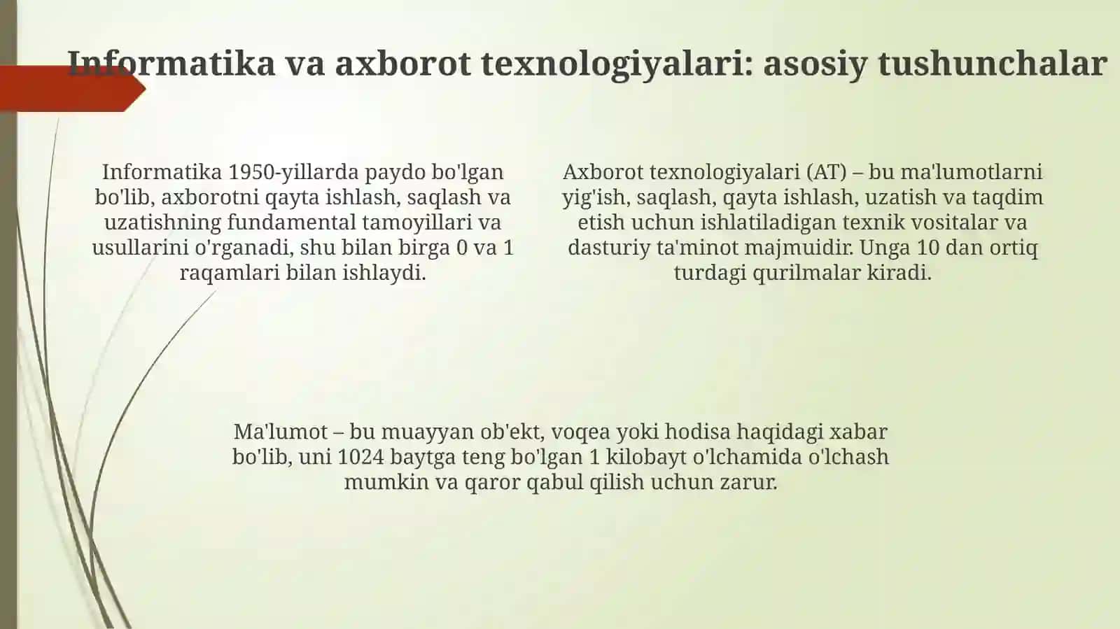 Informatika va axborot texnologiyalari fanini fanlararo integratsiyasi 4