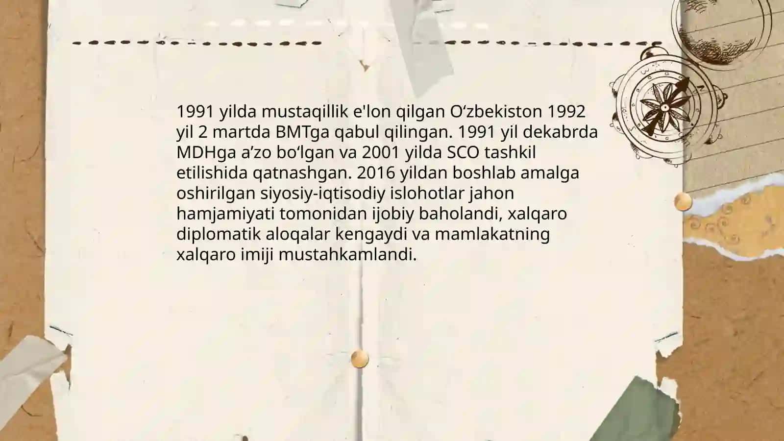 O‘zbekiston va jahon hamjamiyati 4