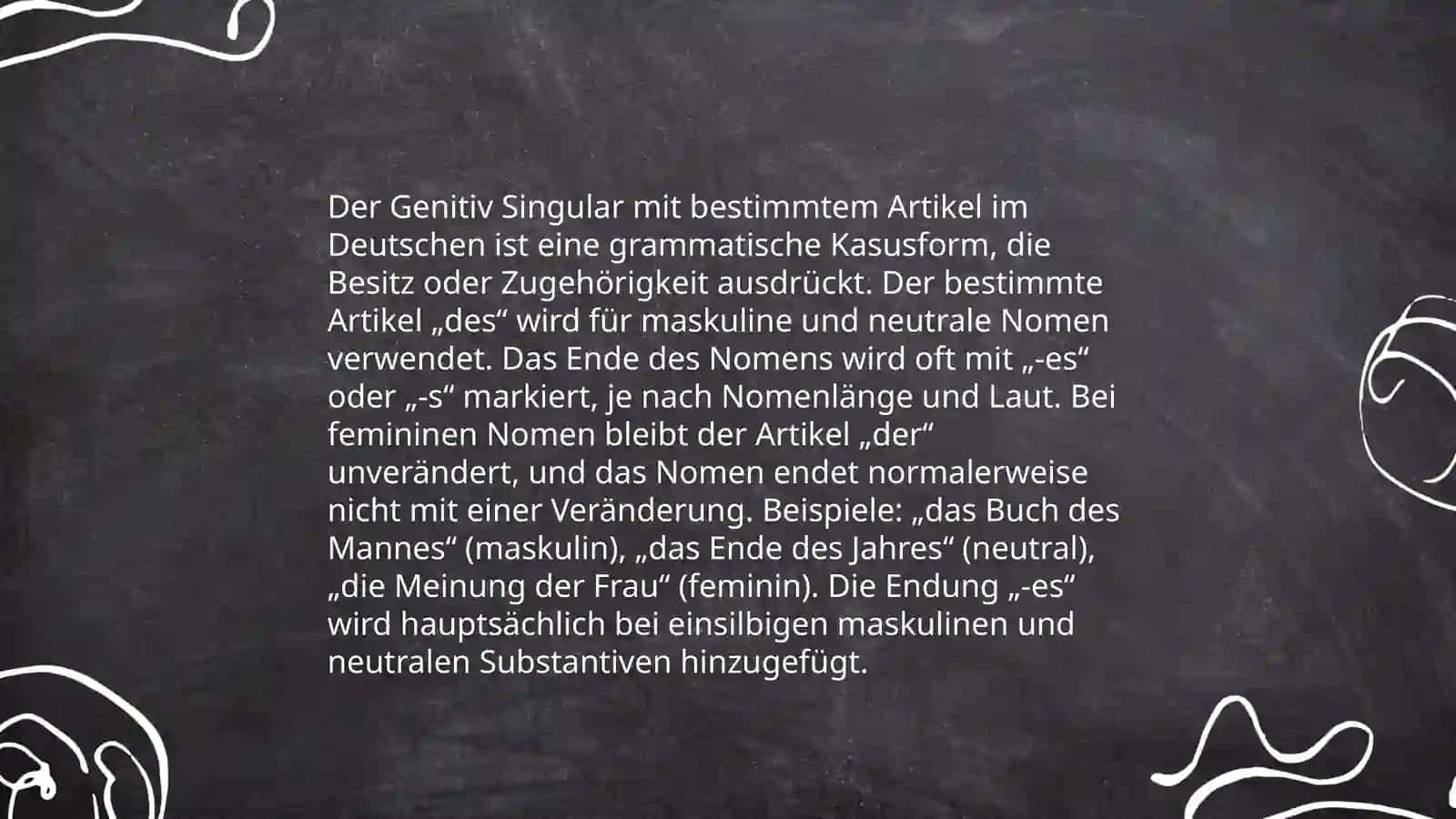 Deklination mit dem bestimmten Artikel 4