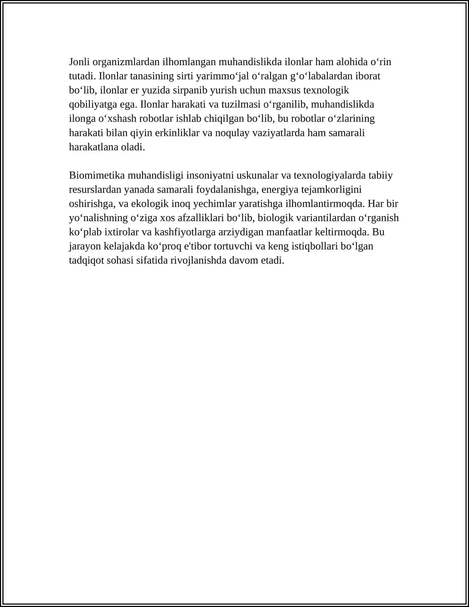 Jonli organizmlardan ilhomlangan muhandislik 4