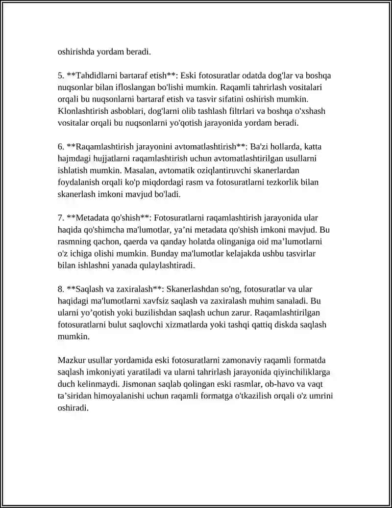 ESKI RASMLARNI TAHRIRLASH 4