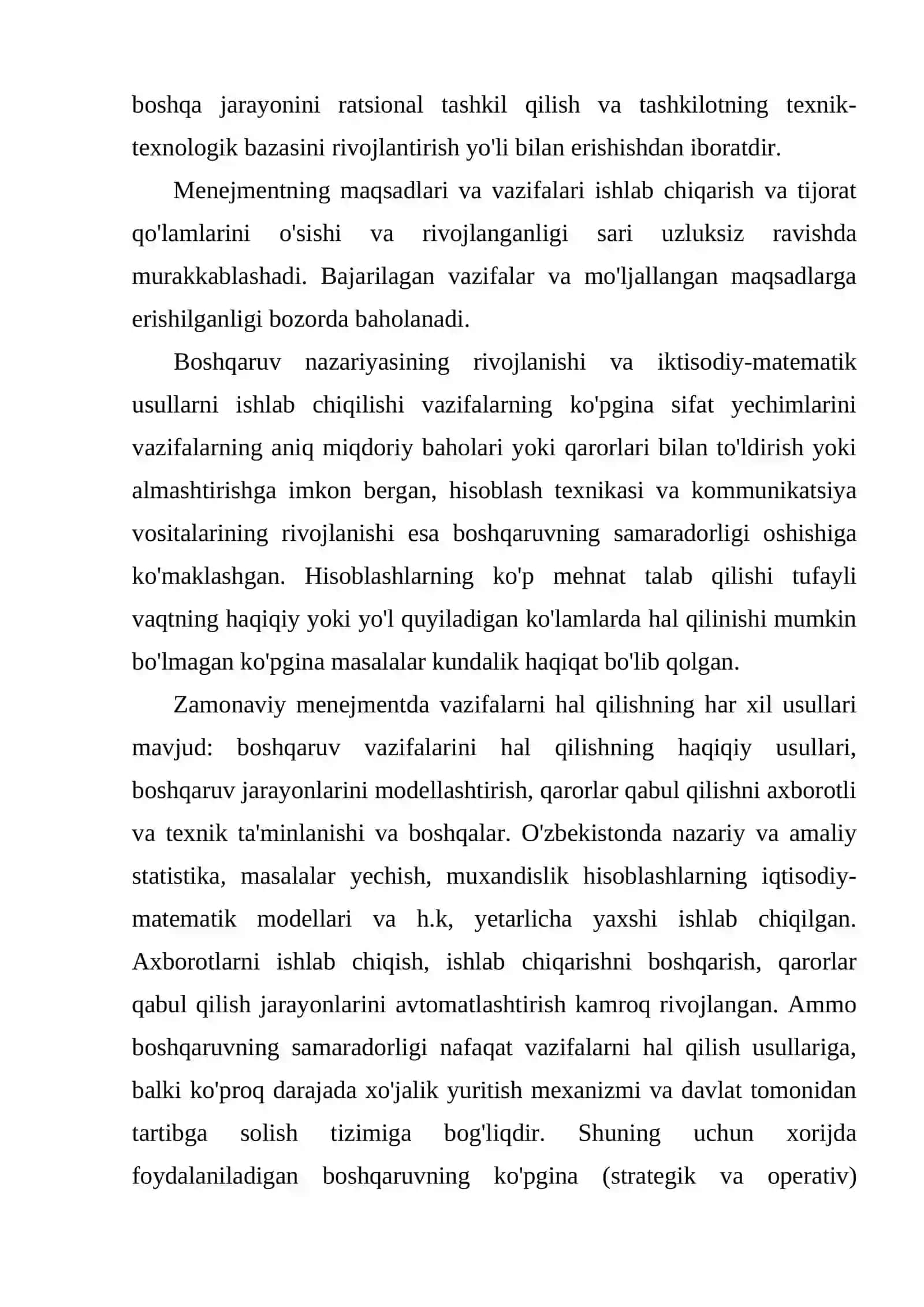 Menejmentning nazariy asoslari 4
