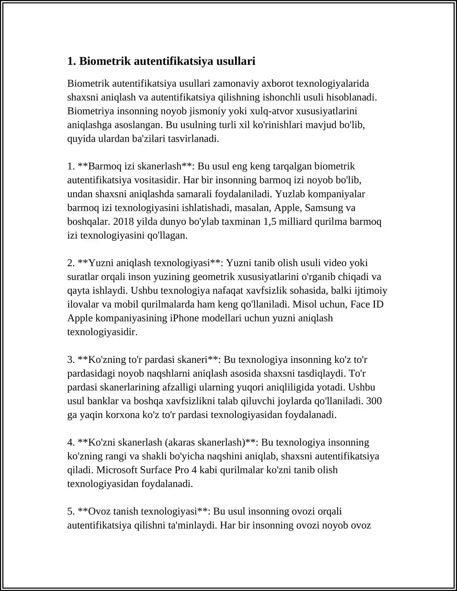 INDENTIFIKATSIYA VA AUTENTIFIKATSIYA MASALALARI 4