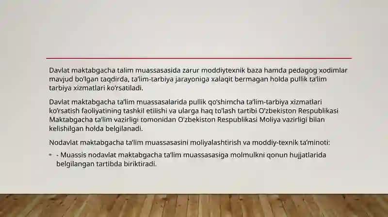 Maktabgachataʼlimtashkilotlarini rivojlantirish va moliyalashtirish 4