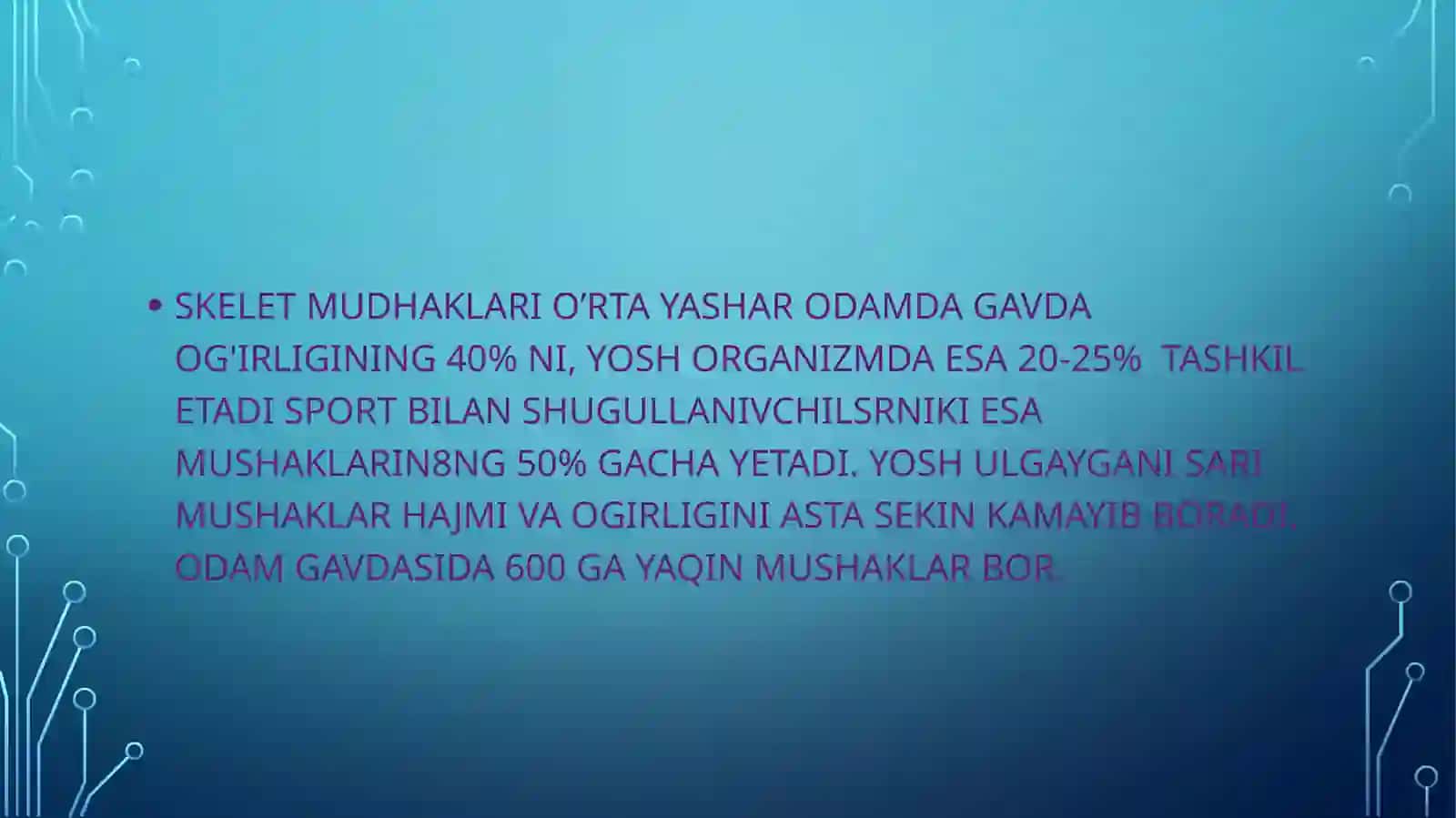 Bosh va bo’yin mushaklari. Bo’yin uchburchaklari va fassiyalari 4