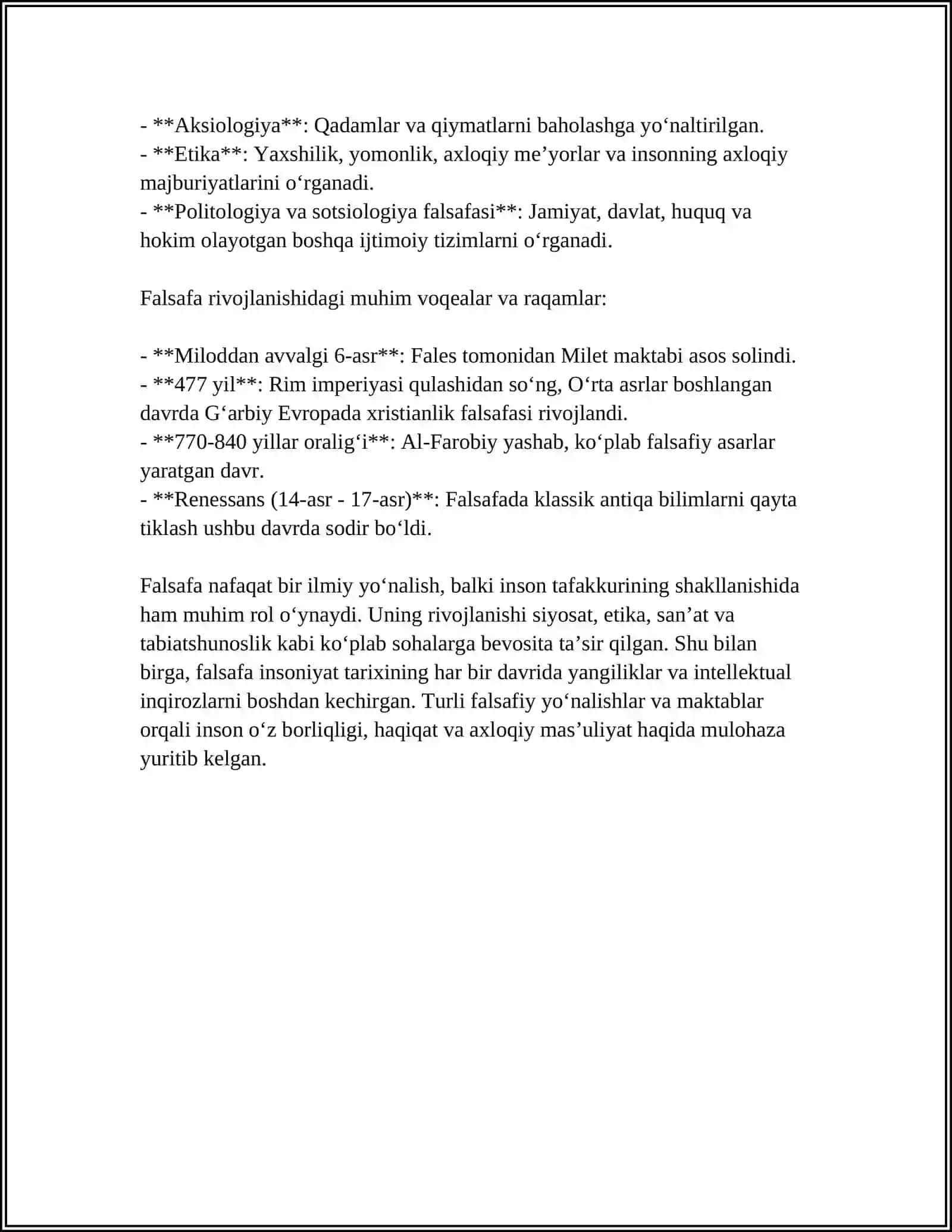 (FALSAVA ) RIVOJLANISHNING UMUMIY QOIDALARI VA KATEGORIYALARI 4