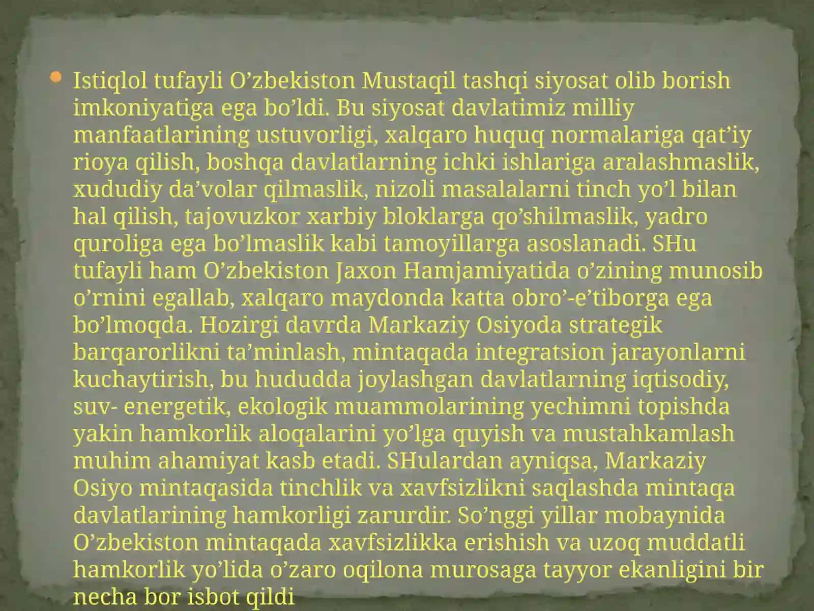 Markaziy Osiyo 4