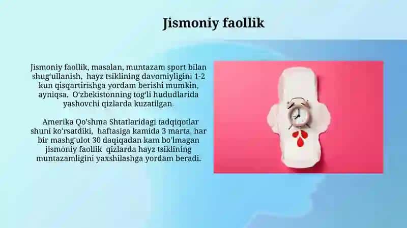 Qizlarda hayz sikli 4