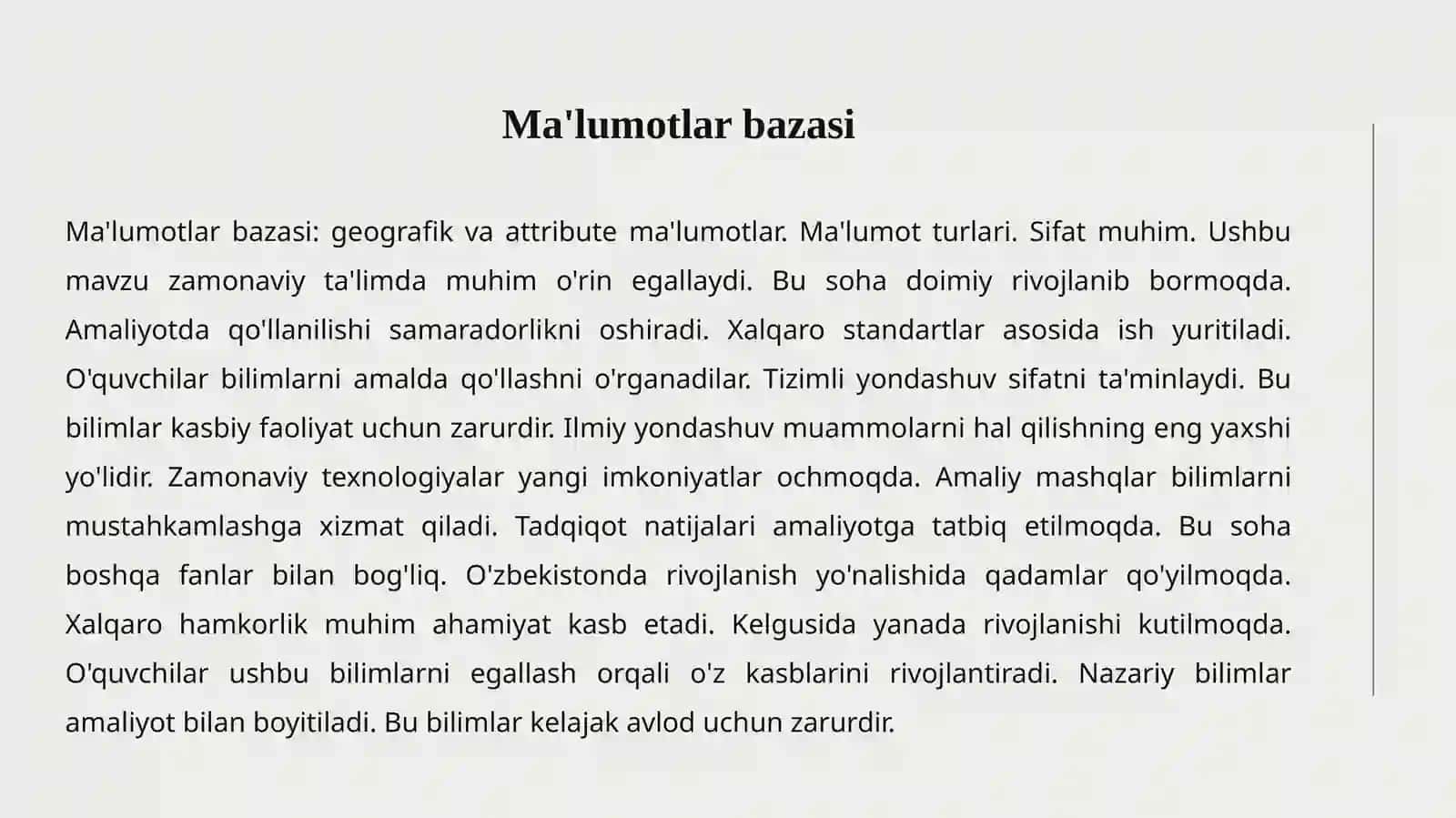GEOGRAFIK AXBOROT TIZIMLARI 4