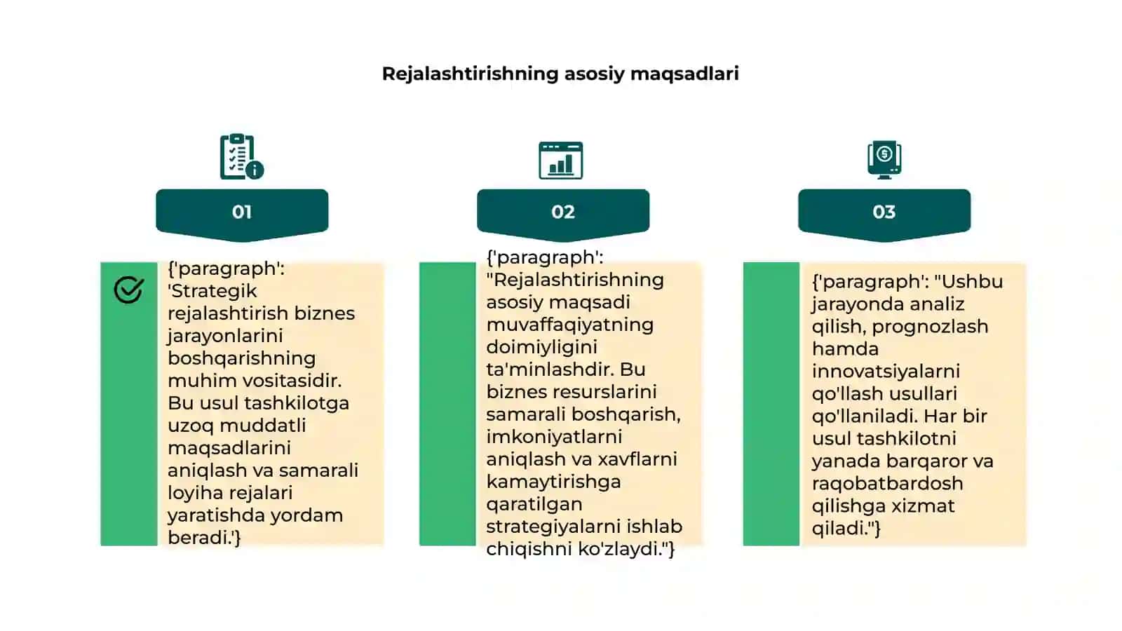 Strategik rejalashtirishning mazmuni va usullari 4