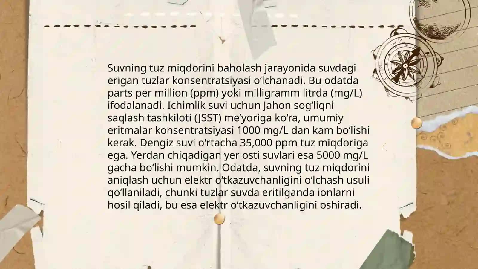 Sugʻorish suvlarining kimyoviy tarkibi 4