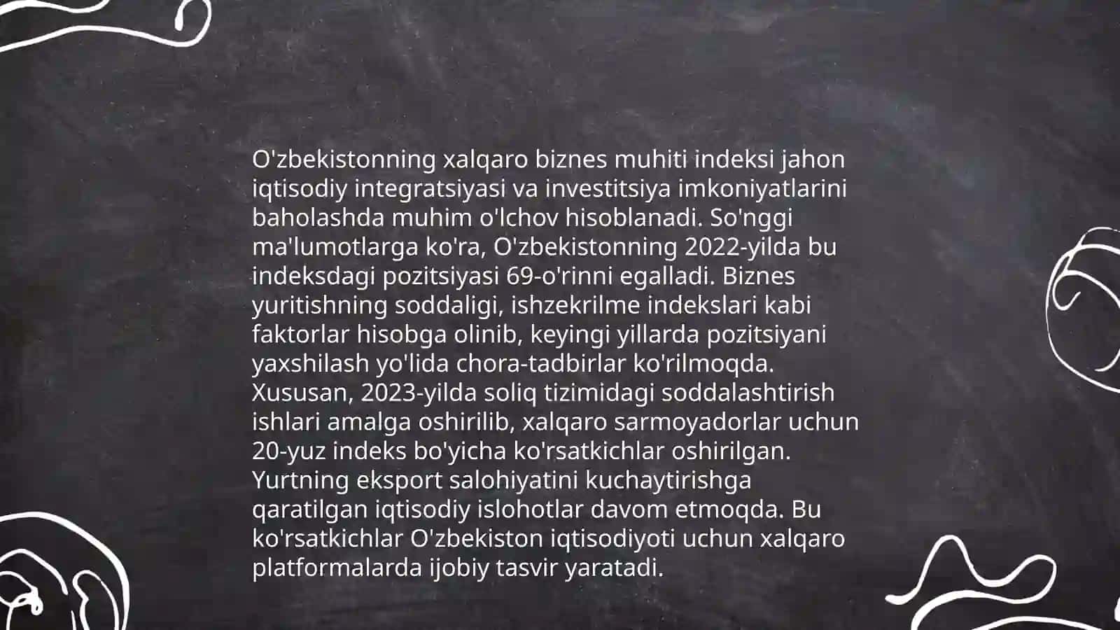Yangi O'zbekistonning iqtisodiy o'sishi va xalqaro reytinglar 4