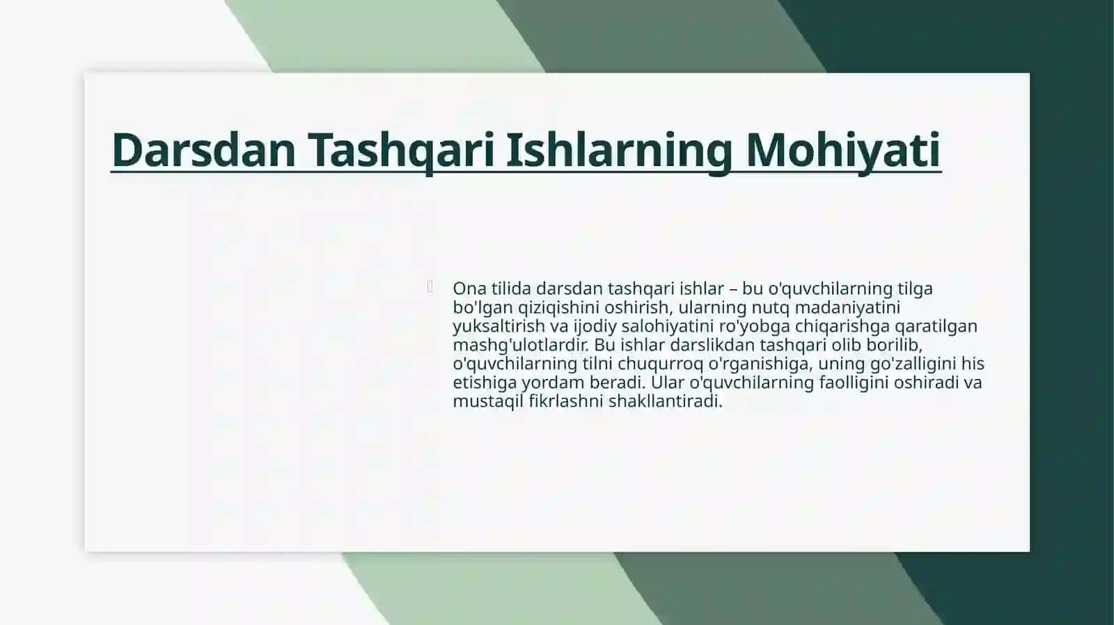 Ona tilida darsdan tashqari ishlar 4
