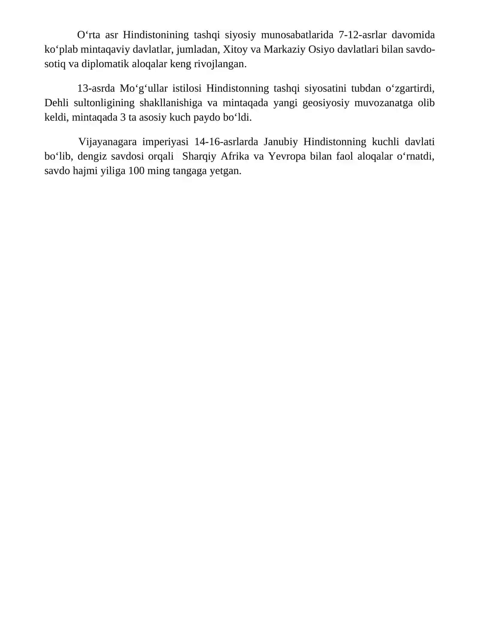 11-Mavzu. Orta asrlarda Hindiston 4