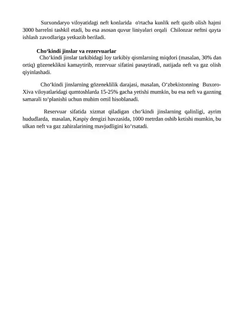 Neft va gaz toplamlarining shakllanishi va buzilishi 4