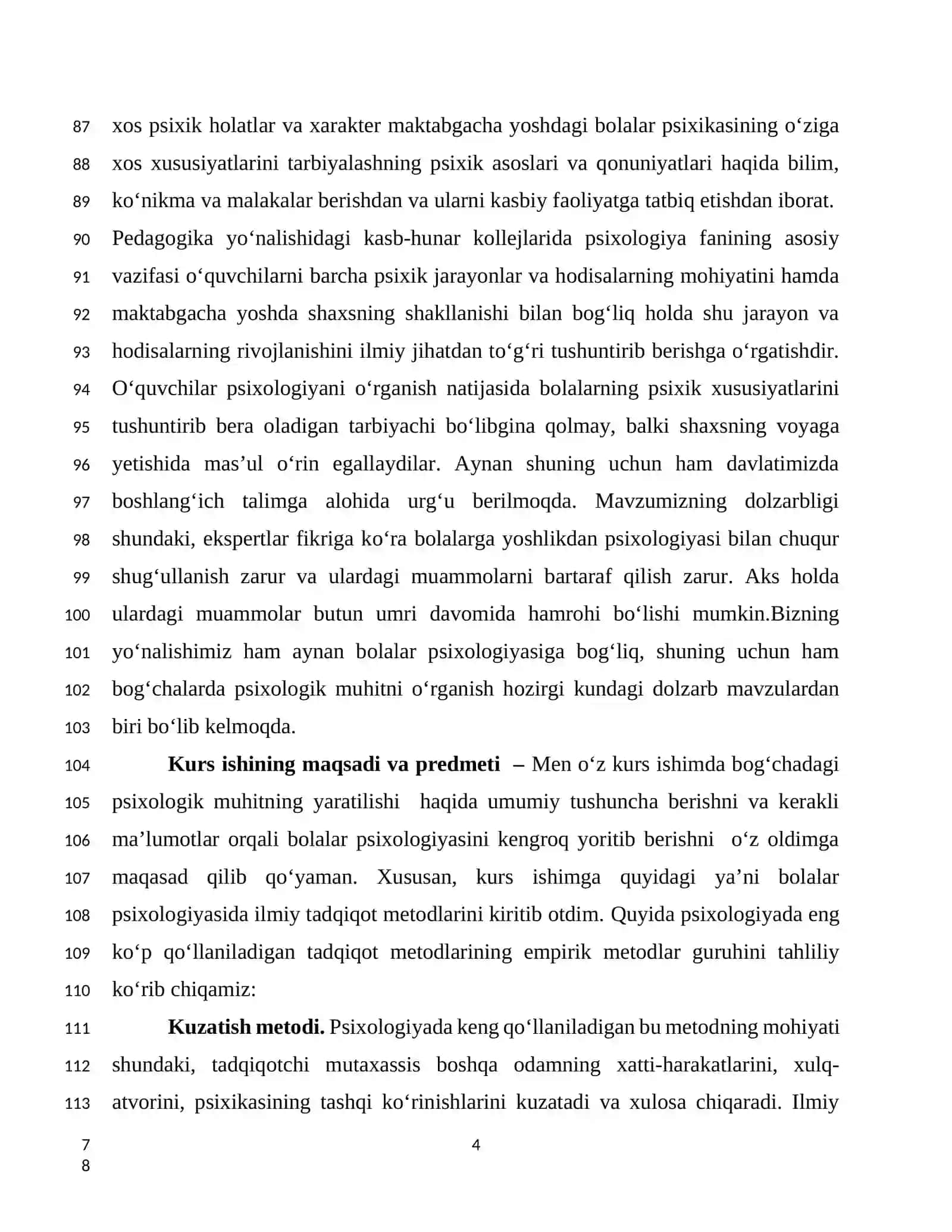 Bog’chada psixologik muhitni ta’minlash 4
