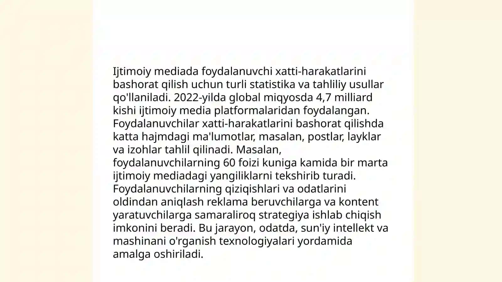 Ijtimoiy -sohada matematika va kompyuter modemlardan foydalanish 4