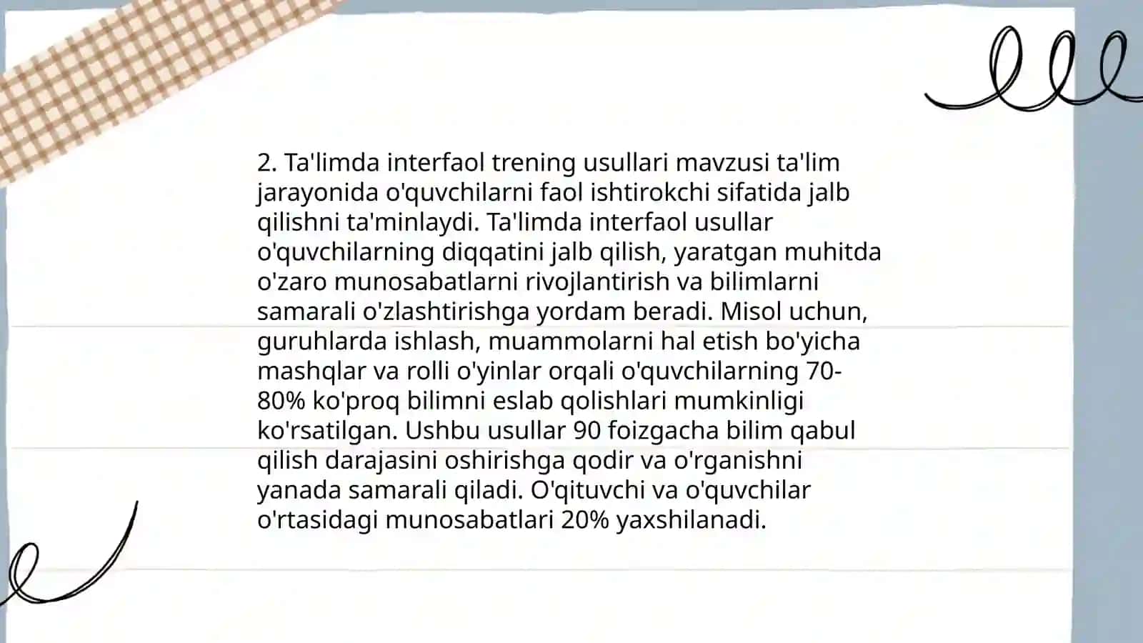 Interfaol metodlar asoslari 4