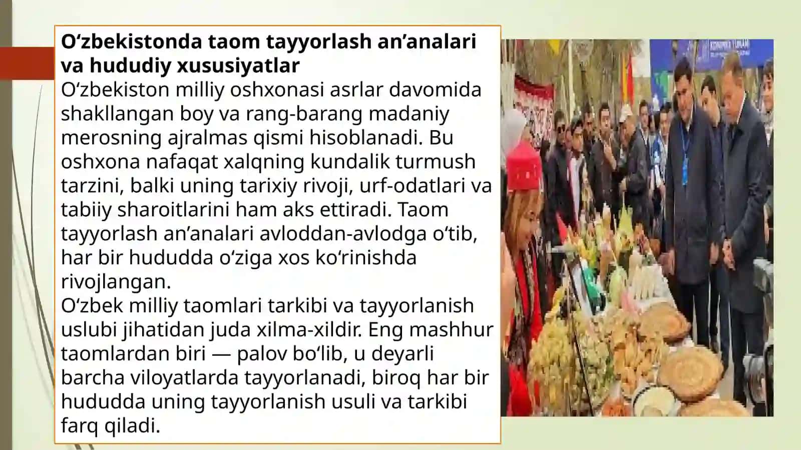 Taom tayyorlashda viloyatlar salohiyati 4