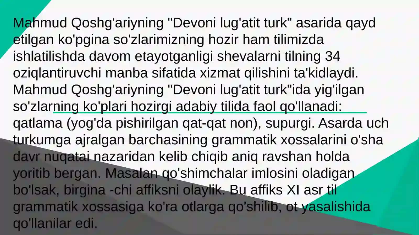 Mahmud Qashg'ariyning pedagogik qarashlari 4