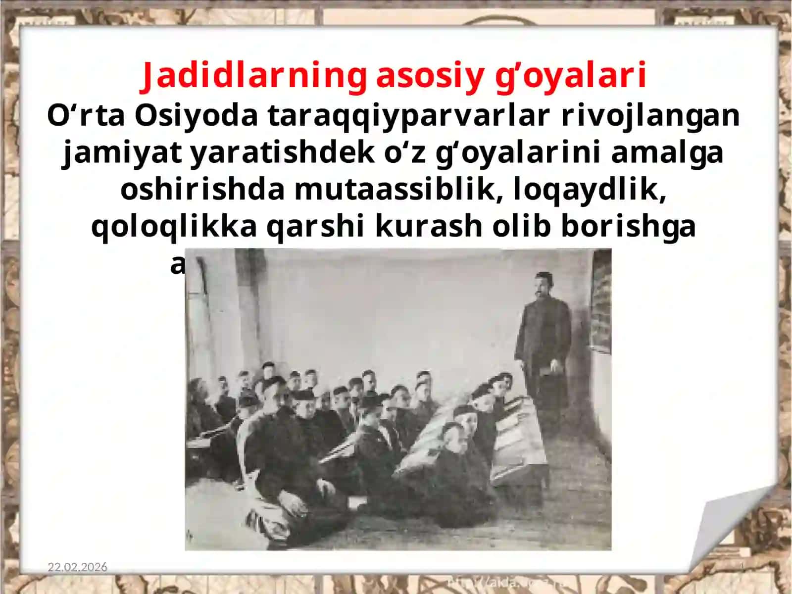 Jadidlarning dasturiy maqsad va vazifalari 4