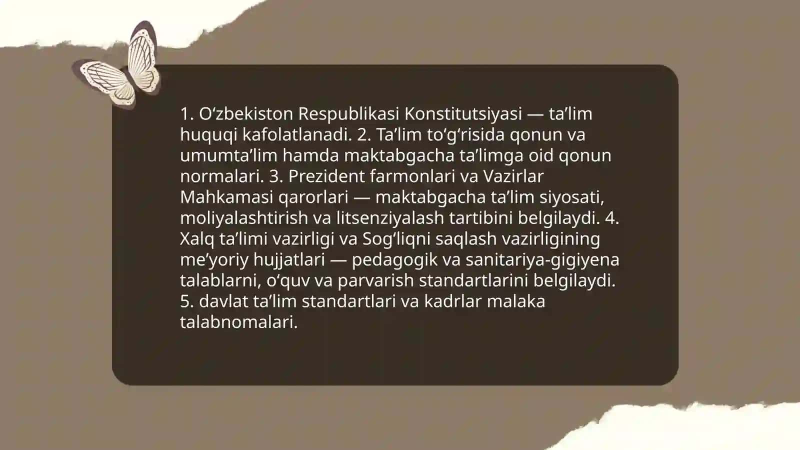 Maktabgacha taʼlim tashkiloti va ularni tashkil etish 4