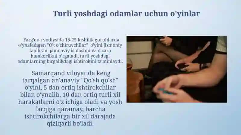 O'yinlar va sog'lom turmush tarzi 4