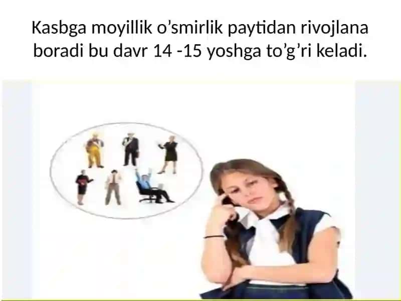 O’smirlarni kasbga yaroqliligini psixofiziologik  mezonlari va ularni aniqlash usullari 4