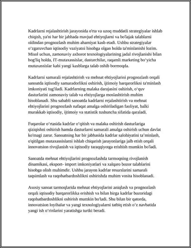 SANOATDA KADRLAR VA MEHNATGA HAQ TO‘LASH TIZIMI 4