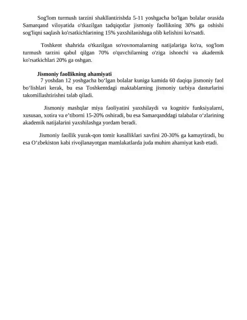 Jismoniy tarbiya fanining maqsad va vazifalari talabalarning jismoniy tayyorgarliklarini aniqlash 4