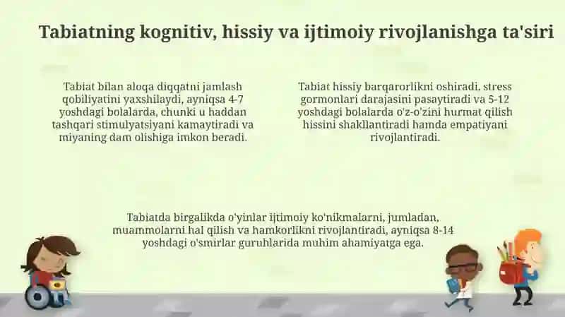 Pedagogik Psixologlarning Bolalarni Tarbiyalashida Tabiatning Ahamiyati Haqida Ta'limot 4