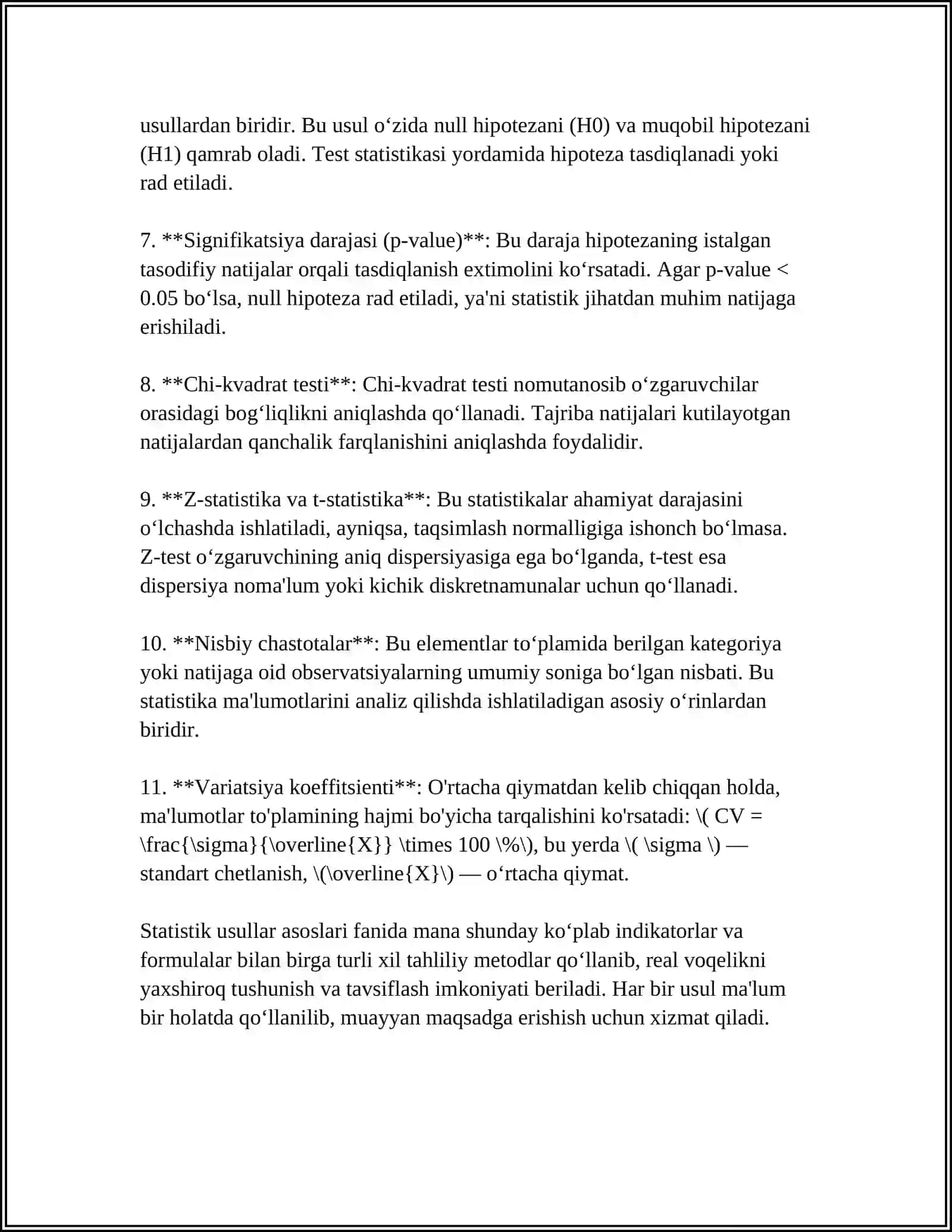 DINAMIKA QATORLARINI QAYTA ISLASHNING STATISTIK USULLARI 4