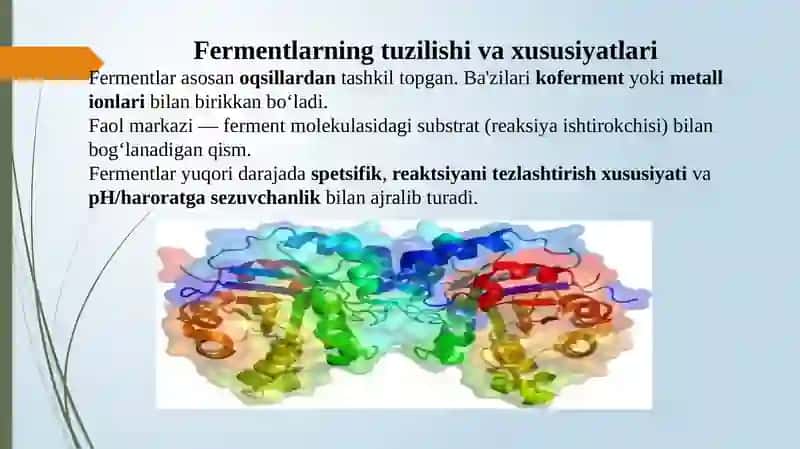 Fermentlarhaqidatushuncha, klassifikatsiyasi va nomenklaturasi 4