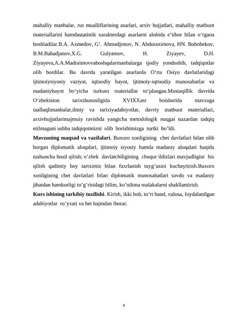Buxoro xonligi diplomatiyasi va tashqi iqtisodiy aloqalari 4