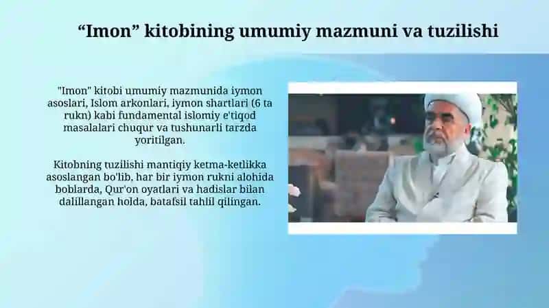 Shayx Muhammd Sodiq Muhammad Yusuf Iymon kitobi 4